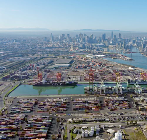 Melbourne-Port-Australia
